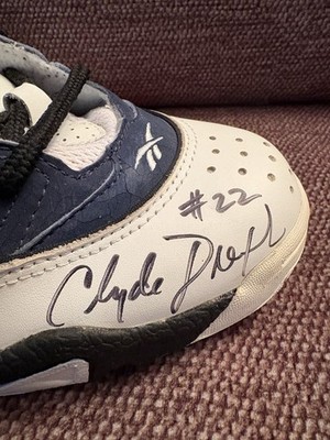 NOS 1993 REEBOK HEXALITE BASKETBALL SHOES CLYDE DREXLER SIGNED
