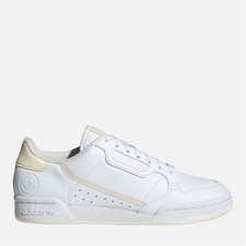 Image of adidas Originals Womens Continental 80 Stripes Trainers Cloud White/Ecru