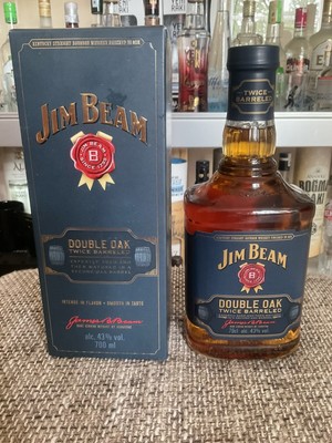 JIM BEAM DOUBLE OAK KENTUCKY STRAIGHT BOURBON WHISKEY 43% VOL. 700ML