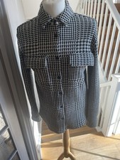 Majestic Filatures Deluxe Teeshirt Black Type Jacket Size 1 (equiv Uk S)