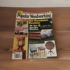 Popular Woodworking Magazine July 1995 Mission Style Steamless Wood Bending VTG