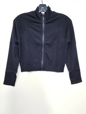 Fabletics Kinsley Long Sleeve Full Zip Simple Cropped Seamless Jacket sz M/8