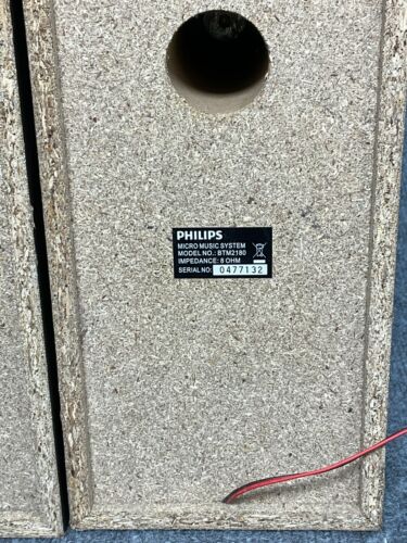Philips Micro Music System BTM2180 W/ Speakers Pair Bluetooth/ MP3/USB Direct - Picture 6 of 16