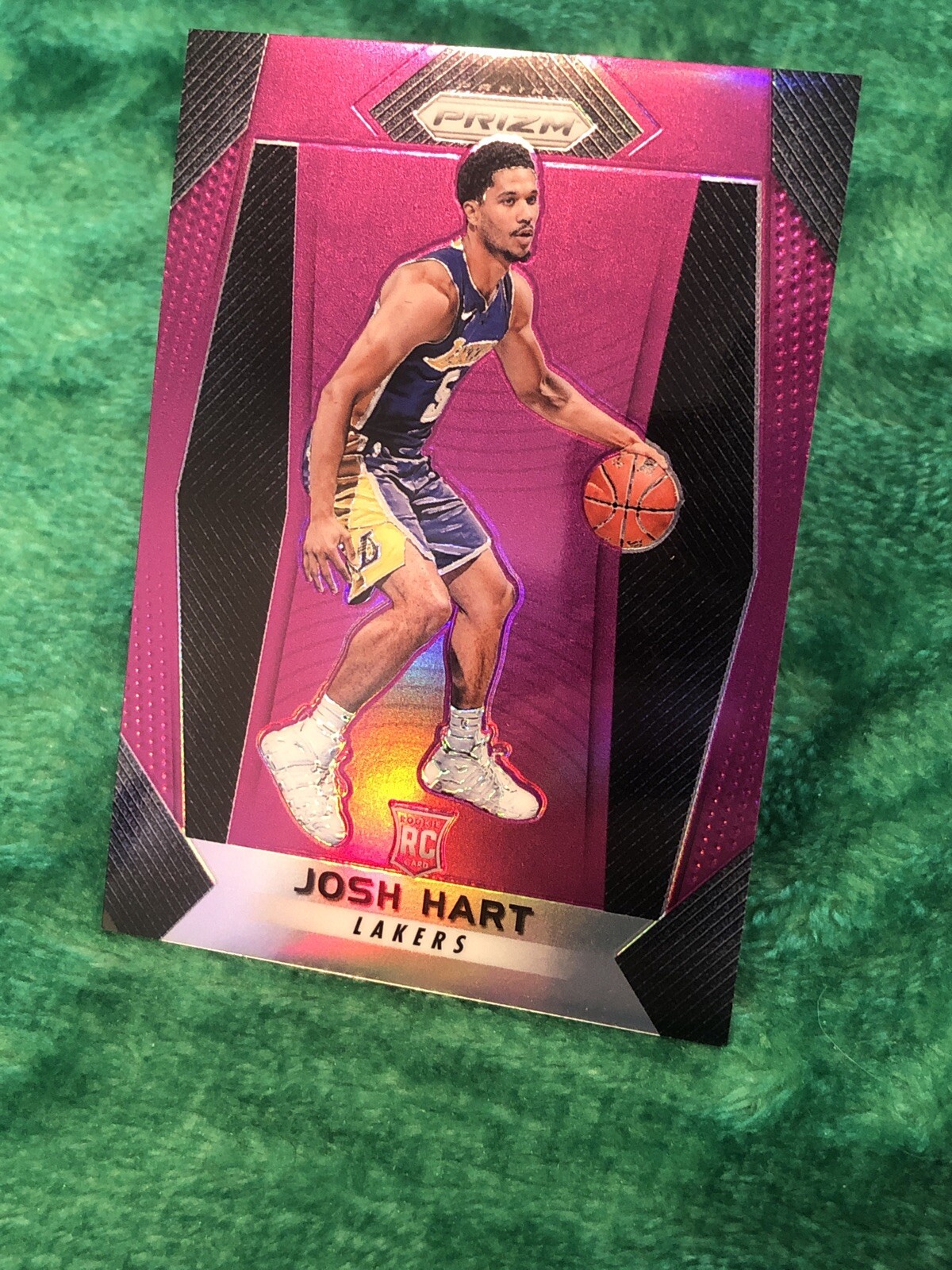 2017 Panini Prizm Josh Hart #282 Purple Prizm Rookie Card *Lakers* # /75