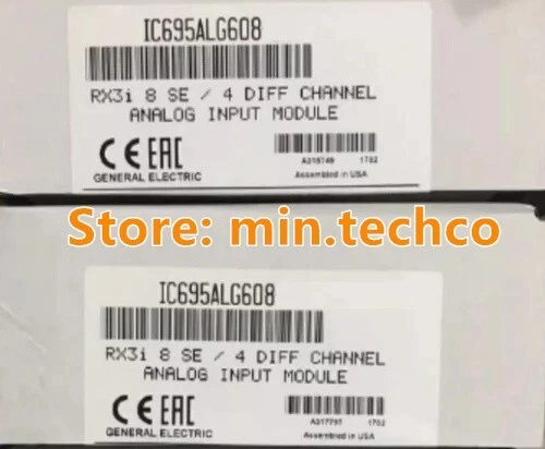 New Factory Sealed GE IC695ALG608 Fanuc Analog Input Module IC695ALG608 - Image 2 of 4