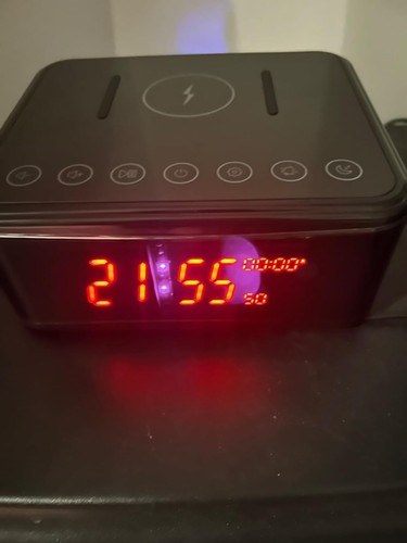 Security Camera + Bluetooth Speaker + Time - Picture 8 of 12