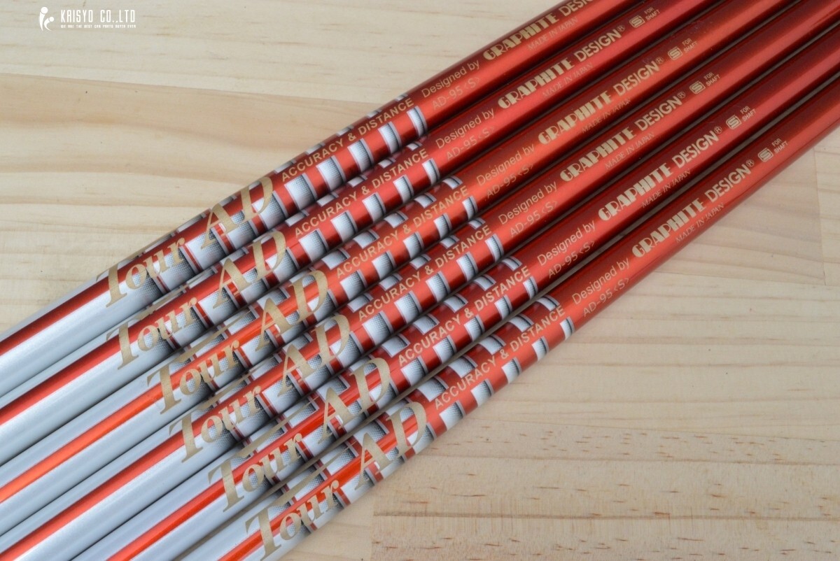 GRAPHITE DESIGN AD95S シャフト6本セット GRAPHITE DESIGN TOUR AD95s 6pcs Iron Set Shaft Only Flex-S