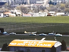 1960s Gulf Octane Fuel Sign Logo Planes Vintage Home 8mm Movie Film