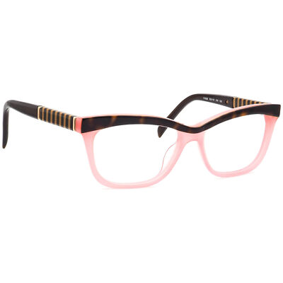 Fendi Eyeglasses F1030 215 Dark Havana/Pink Butterfly Frame  display picture 1