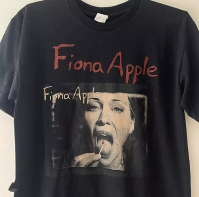 Fiona Apple Black Short Classic Sleeve Cotton T-shirt Unisex Men Women