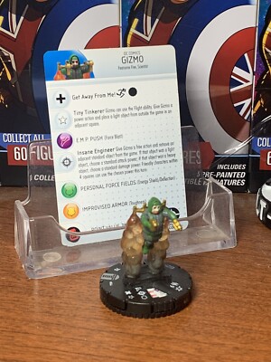DC Heroclix Gizmo 044 Rare With Card Teen Titans Set