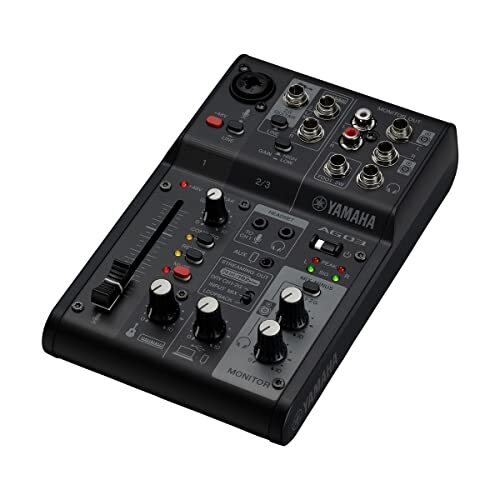 YAMAHA AG03MK2 Black AT2020 Delivery for PC users DTM Set | eBay