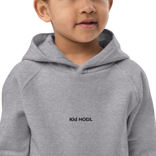 Kid HODL Kids eco hoodie - Picture 12 of 13