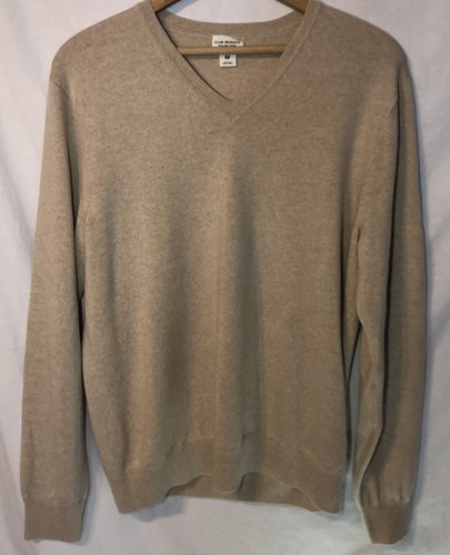 Club Monaco Italian Yarn V Neck Sweater 