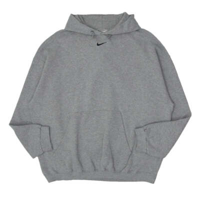 トップス Vintage NIKE Center Swoosh Hoodie 90s VINTAGE NIKE CENTER SWOOSH HOODIE 1990S SIZE LARGE TRAVIS