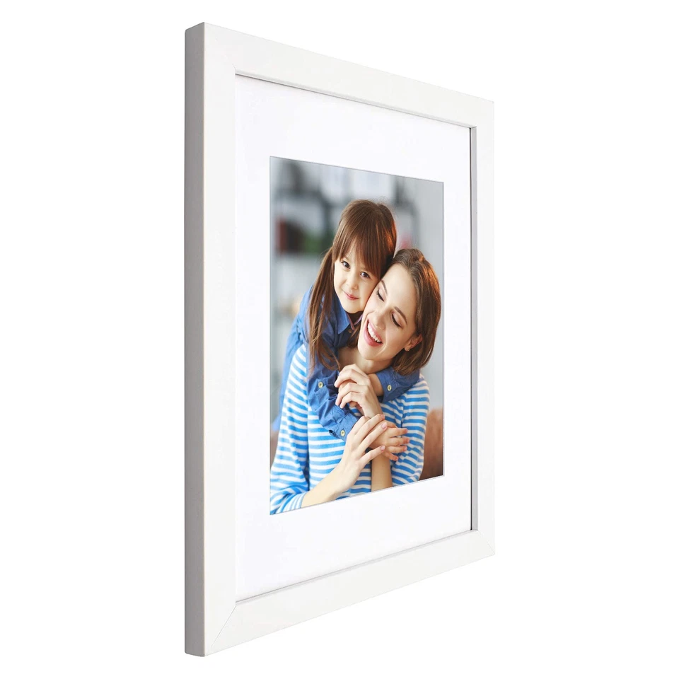 Деревянная рама для картины 11x14 с белым ковриком для фотографии пейзажа портрета 8x10 - Изображение 2 из 4