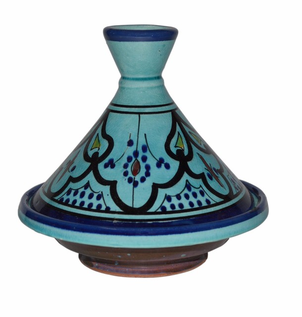 Serving Tagine Handmade Ceramic Moroccan Tajine Dish Exquisite 6 inches