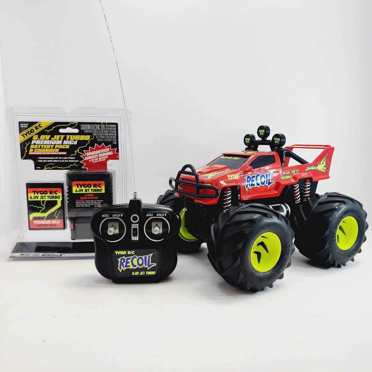 Tyco RC 1997 Recoil Mint Condition + Battery And Charger +