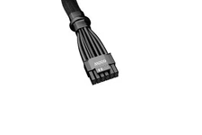 be quiet! CPH-6610 12 pin PCIe power (F) to 12VHPWR (F) 2 ft Power cable black