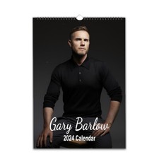 Gary Barlow Full photo calendar 2027/28 personalised Choose Start