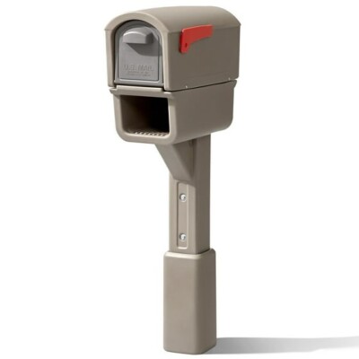 Rust Resistant Express Plus Plastic Mailbox Mocha Finish
