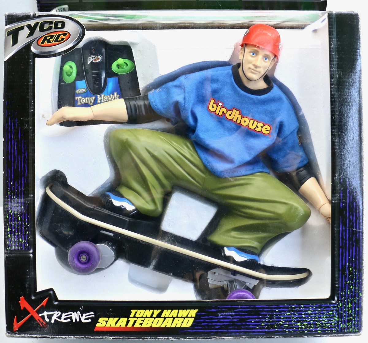 2001 Mattel Tyco R/C Radio Controlled Tony Hawk Skateboard Xtreme