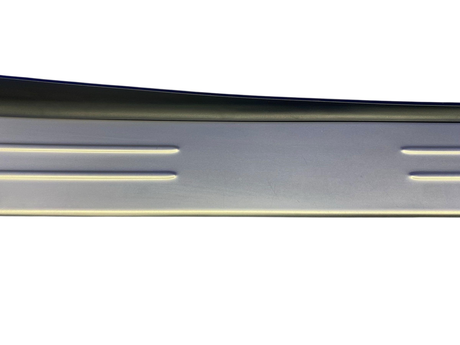 2009-2014 ROLLS ROYCE GHOST REAR RIGHT DOOR SILL TRIM COVER PLATE SILVER 7200424