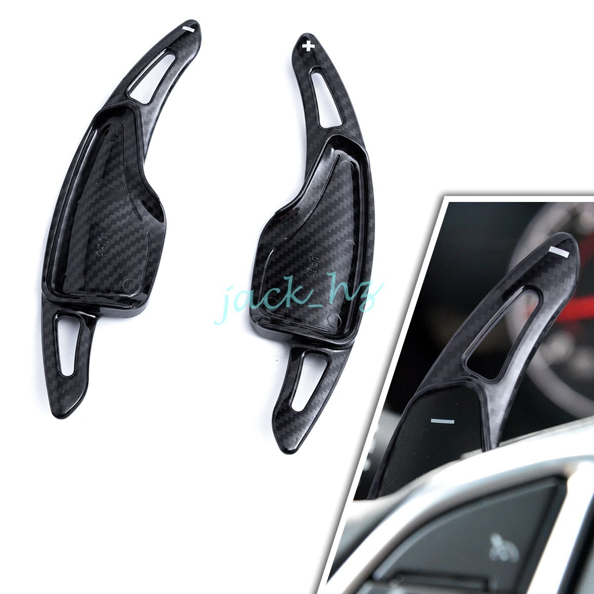 Steering Wheel Paddle Shifter Trims For Chevy Camaro 2016