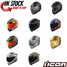 2025 ICON DOMAIN HELMET DOT MOTORCYCLE STREETBIKE SPORTBIKE  - PICK SIZE/COLOR