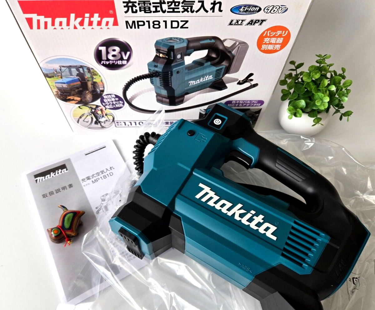 Makita 18V Air Compressor MP181DZ Car Tire Inflator Pump 161PSI