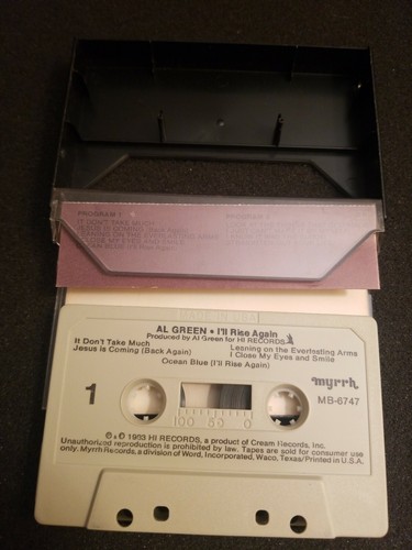 Al Green I'll Rise Again Cassette Tape - Picture 4 of 4