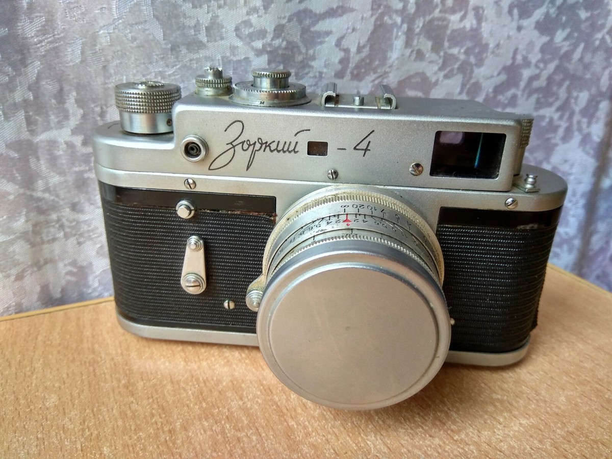 RARE Vintage old RUSSIAN USSR Soviet ZORKI Zorkiy CAMERA Jupiter