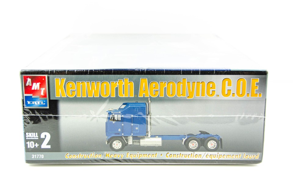 Factory Sealed AMT 1/25 Kenworth Aerodyne COE Model Truck Kit 31770 | eBay