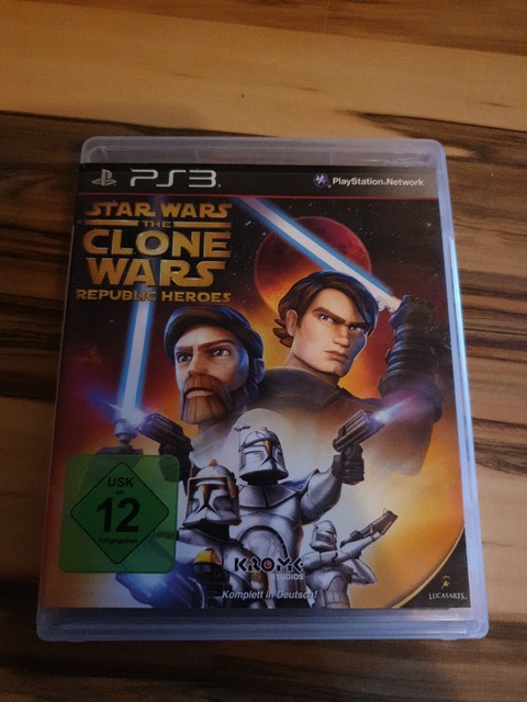 Star Wars The Clone Wars Republic Heroes Sony Playstation 3 09 Gunstig Kaufen Ebay