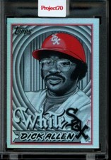 2021 Topps Project 70 Card #155 Dick Allen 1978 Mister Cartoon Rainbow Foil /70