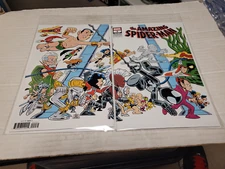 Amazing Spider-Man # 2 (LGY 966) (2025, Marvel) Wraparound Connecting Variant