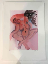 Salvador Dali Lithography off set cm 50x70 Signing on plate with certificate