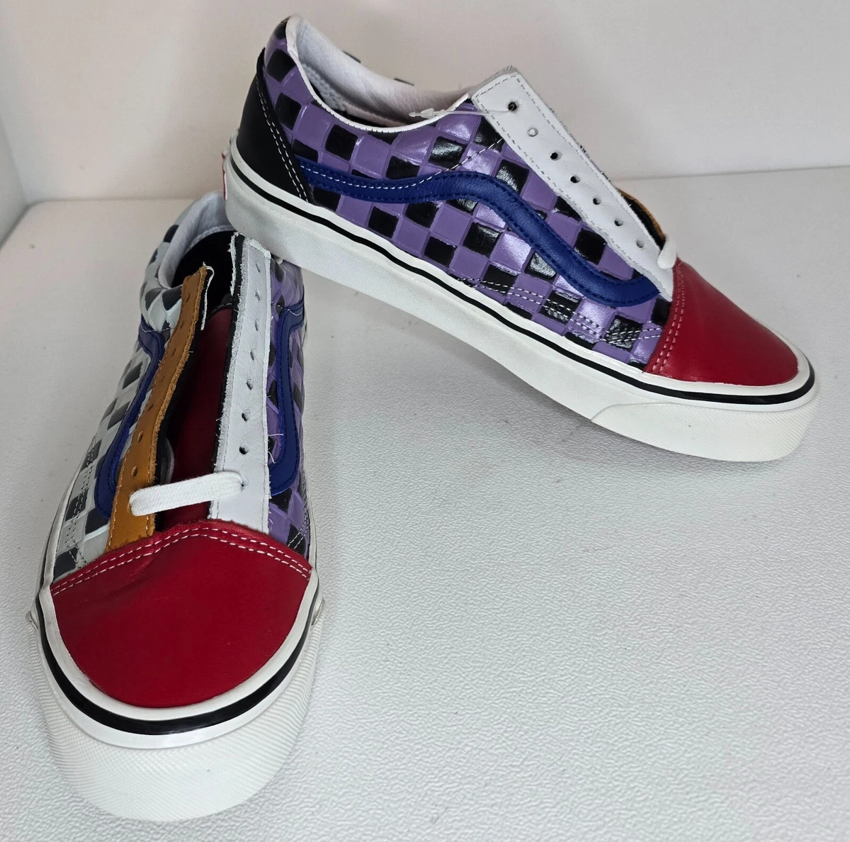VANS Old Skool 36 DX x Anaheim Factory Leather Check 2021 for Sale