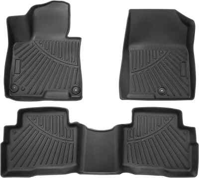 Floor Mats for 2023-2025 Kia Sportage Hybrid, All Weather TPE, 1st & 2nd Row   