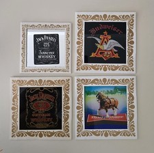 Vintage 6x6 Carnival Mirror Glass Prizes In O...