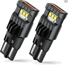 194 LED Bulb 6000K White for License Plate Bulb, Super Bright T10 168 2825 W5W L