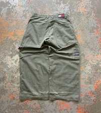 Vintage Tommy Hilfiger Jeans Baggy Big Pocket Jnco Rave Style Pants RARE Sz 36