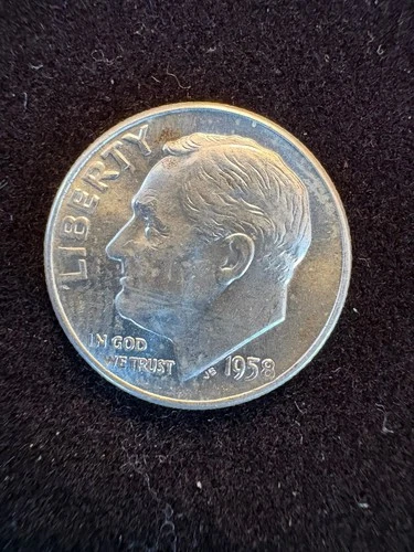 1958(D) ROOSEVELT DIME - SILVER
