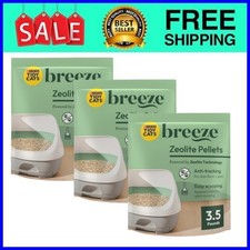  3 pack Purina Tidy Cats Breeze Unscented 99.9 Percent Dust Free, Multi-Cat