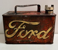 Small Vintage Petrol Can Liveried “Ford”