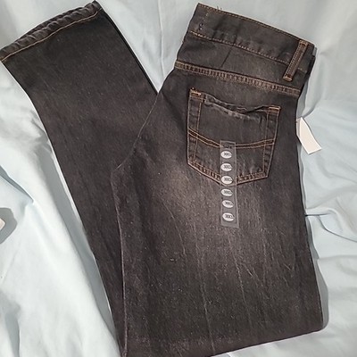 Alcott & Co Men's Washed Distressed Faded Denim Blue Jeans 30x32 Measures 32x32