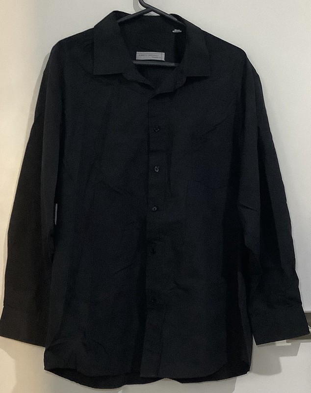 Alberto Cardinals Long Sleeve Button Down Shirt Black Men’s Size 2XL