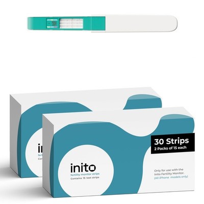 Inito Fertility Test Strips | Pack of 30 | White(compatible With Ios)
