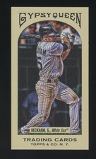 Gordon Beckham 2011 Topps Gypsy Queen Mini Leather #166 Chicago White Sox #/10