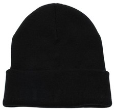 Gorro unisex con pu os y calavera de punto liso para hombre y mujer, accesorios